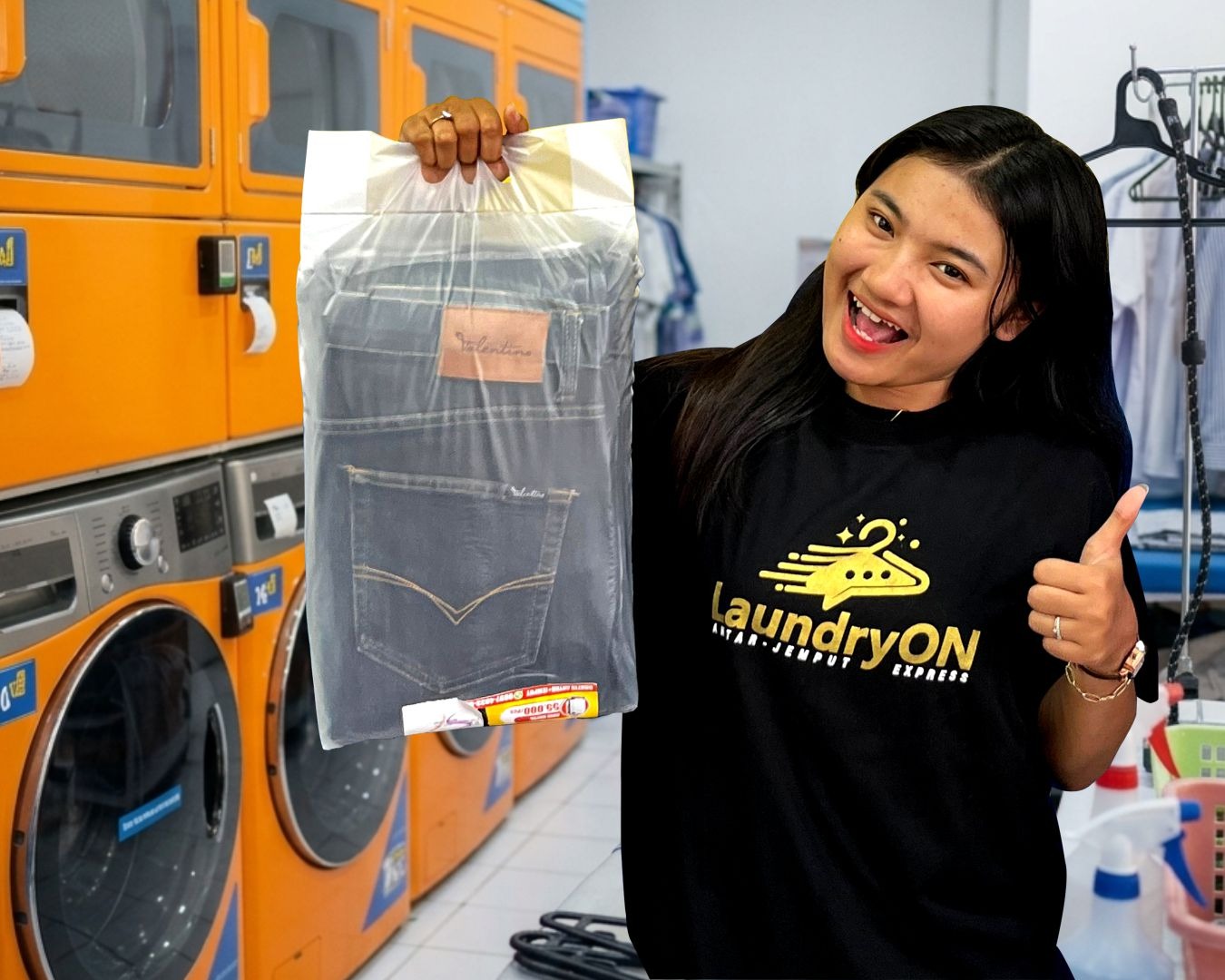 LaundryON Express Solo — Laundry Express Antar Jemput